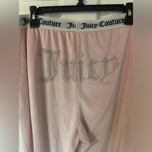 Juicy Couture velour pajama pants.